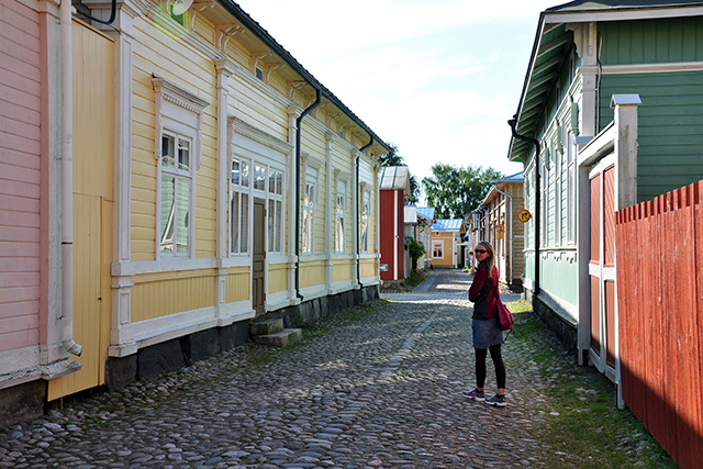 Old Rauma, a UNESCO World Heritage Site in western Finland.